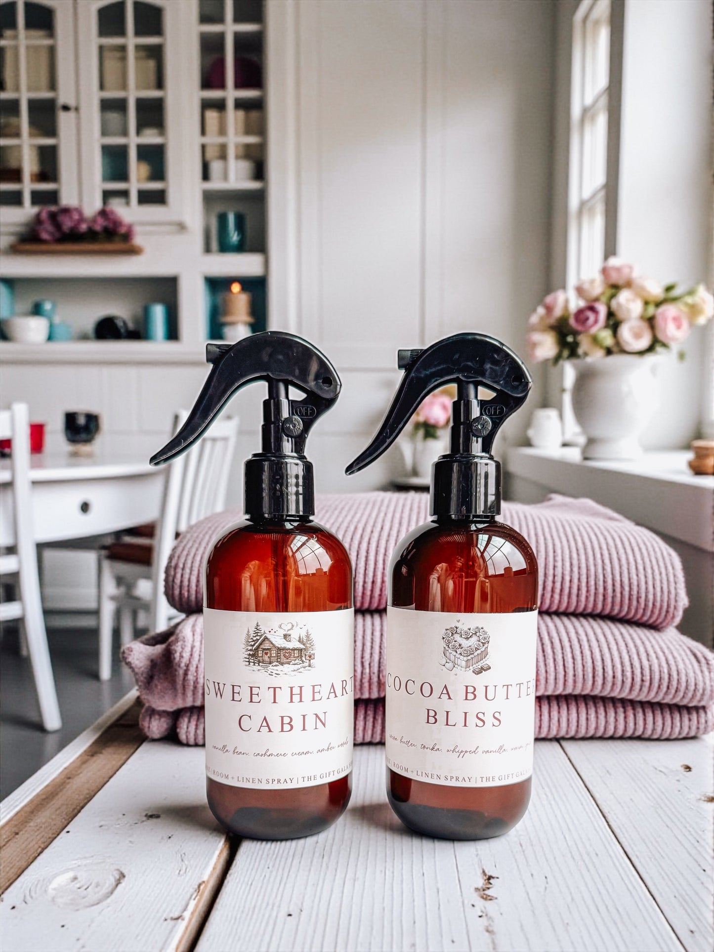 8 oz Valentine’s Room Sprays | Home Fragrance Mist | Romantic Valentine Scents | Non-Toxic The Gift Gala Shop Candle Co.