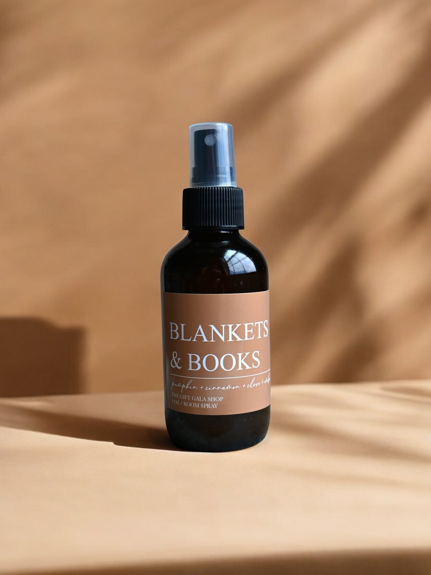 Blankets & Books Fall Room Spray – Pumpkin, Clove & Ambers | Cozy Autumn Home Fragrance | Non-Toxic Linen & Room Mist room spray The Gift Gala Shop Candle Co.
