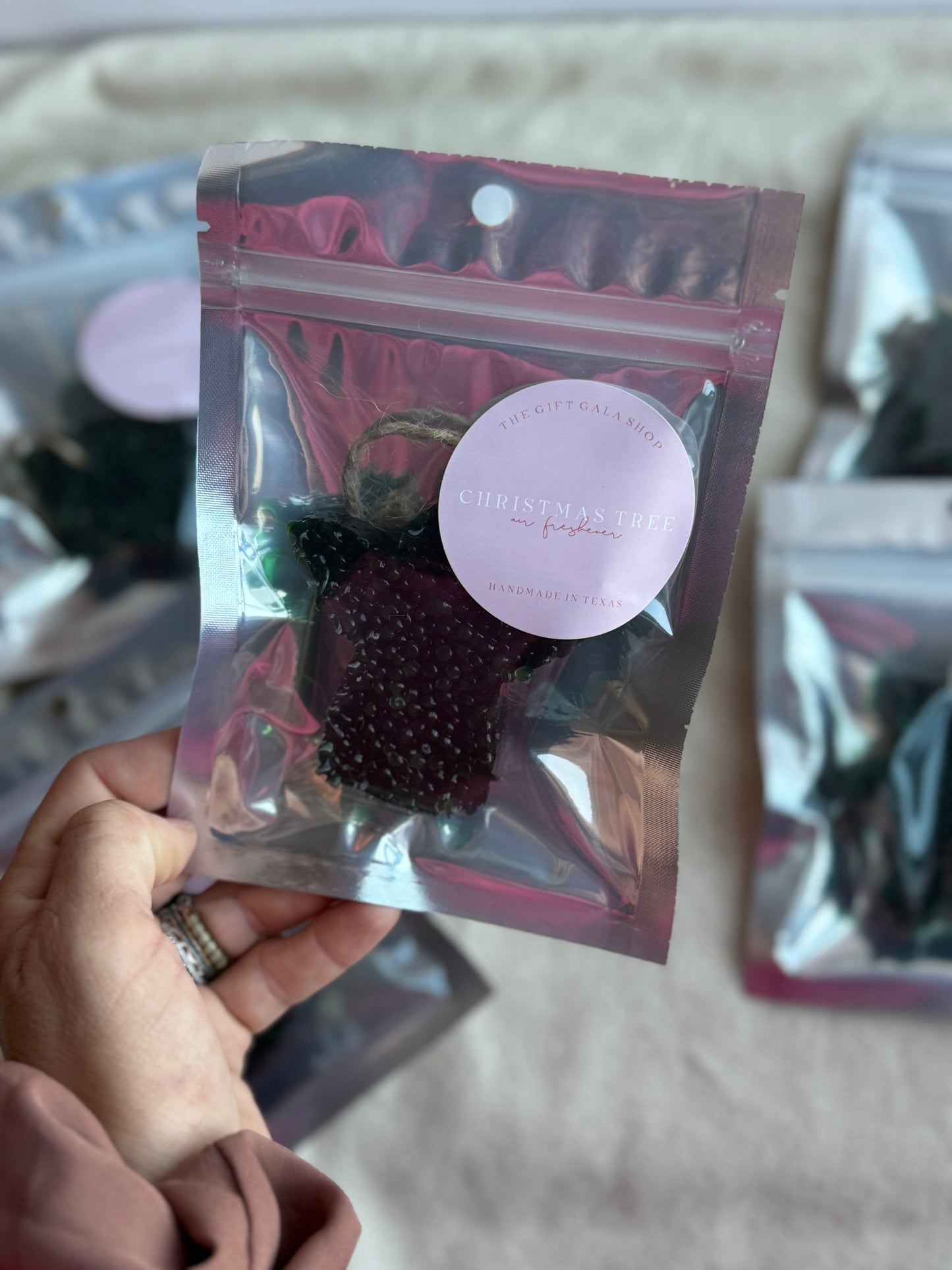 Christmas Tree Car Freshies | Air Freshener | Christmas Car Freshener The Gift Gala Shop Candle Co.