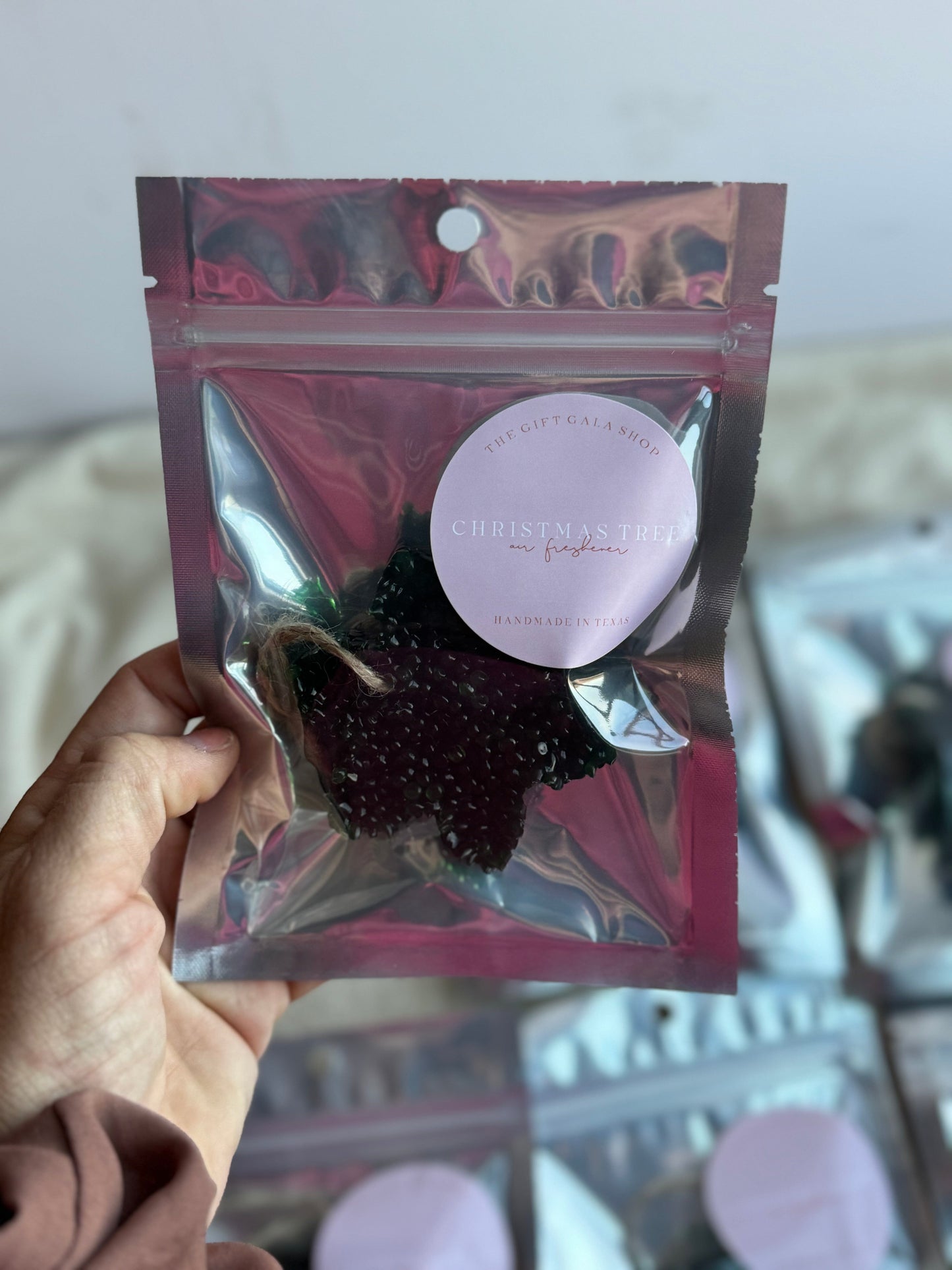 Christmas Tree Car Freshies | Air Freshener | Christmas Car Freshener The Gift Gala Shop Candle Co.