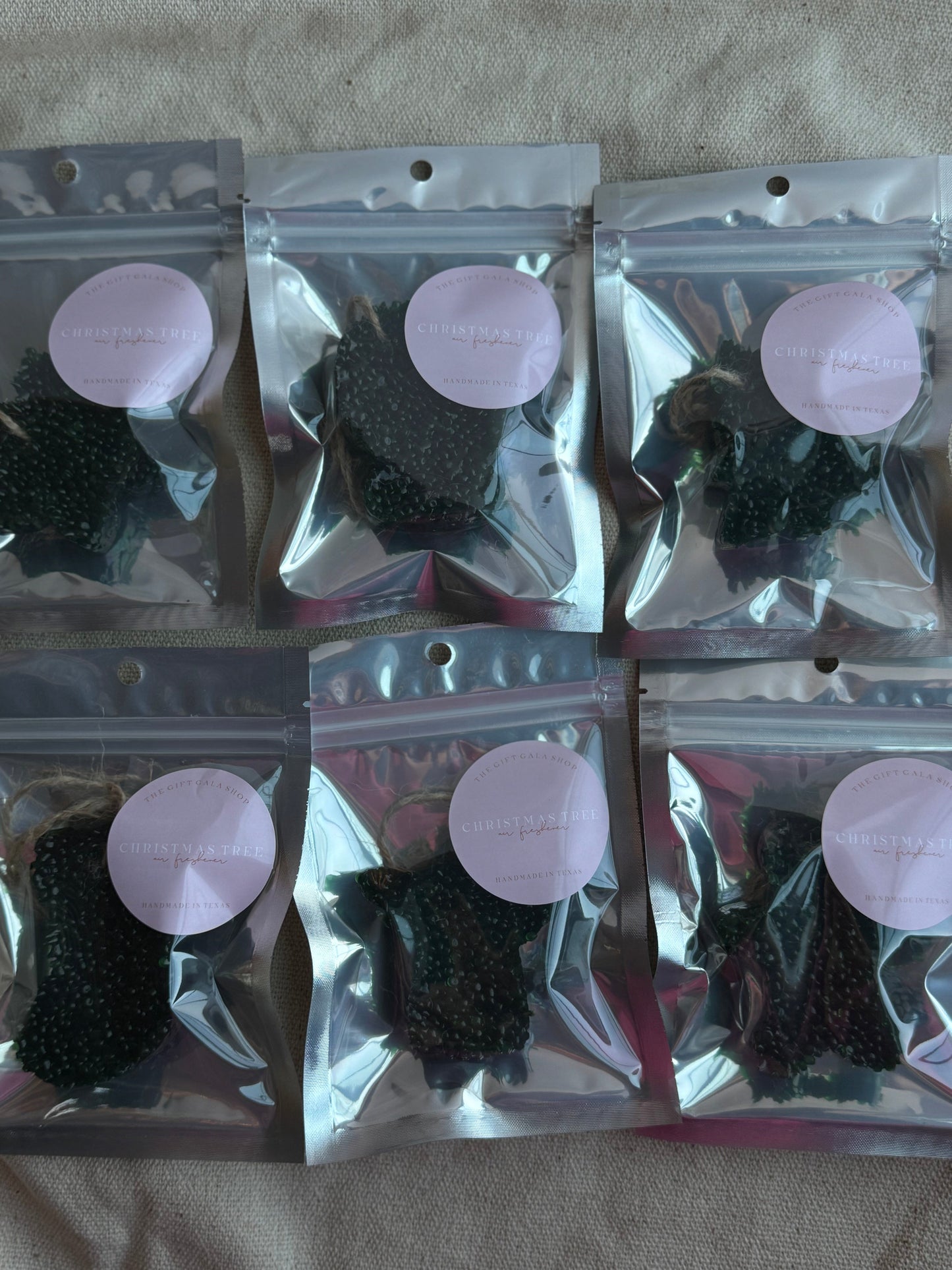 Christmas Tree Car Freshies | Air Freshener | Christmas Car Freshener The Gift Gala Shop Candle Co.