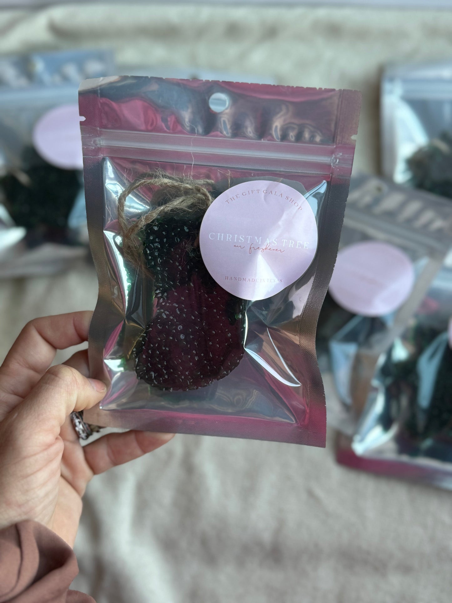 Christmas Tree Car Freshies | Air Freshener | Christmas Car Freshener The Gift Gala Shop Candle Co.