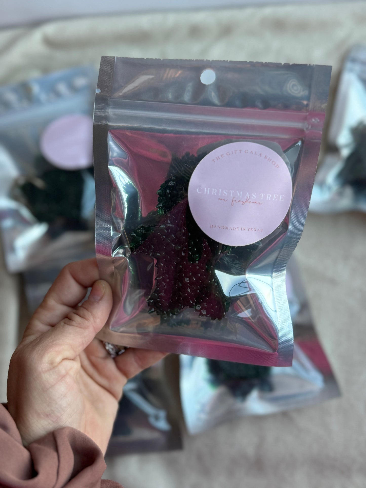 Christmas Tree Car Freshies | Air Freshener | Christmas Car Freshener The Gift Gala Shop Candle Co.