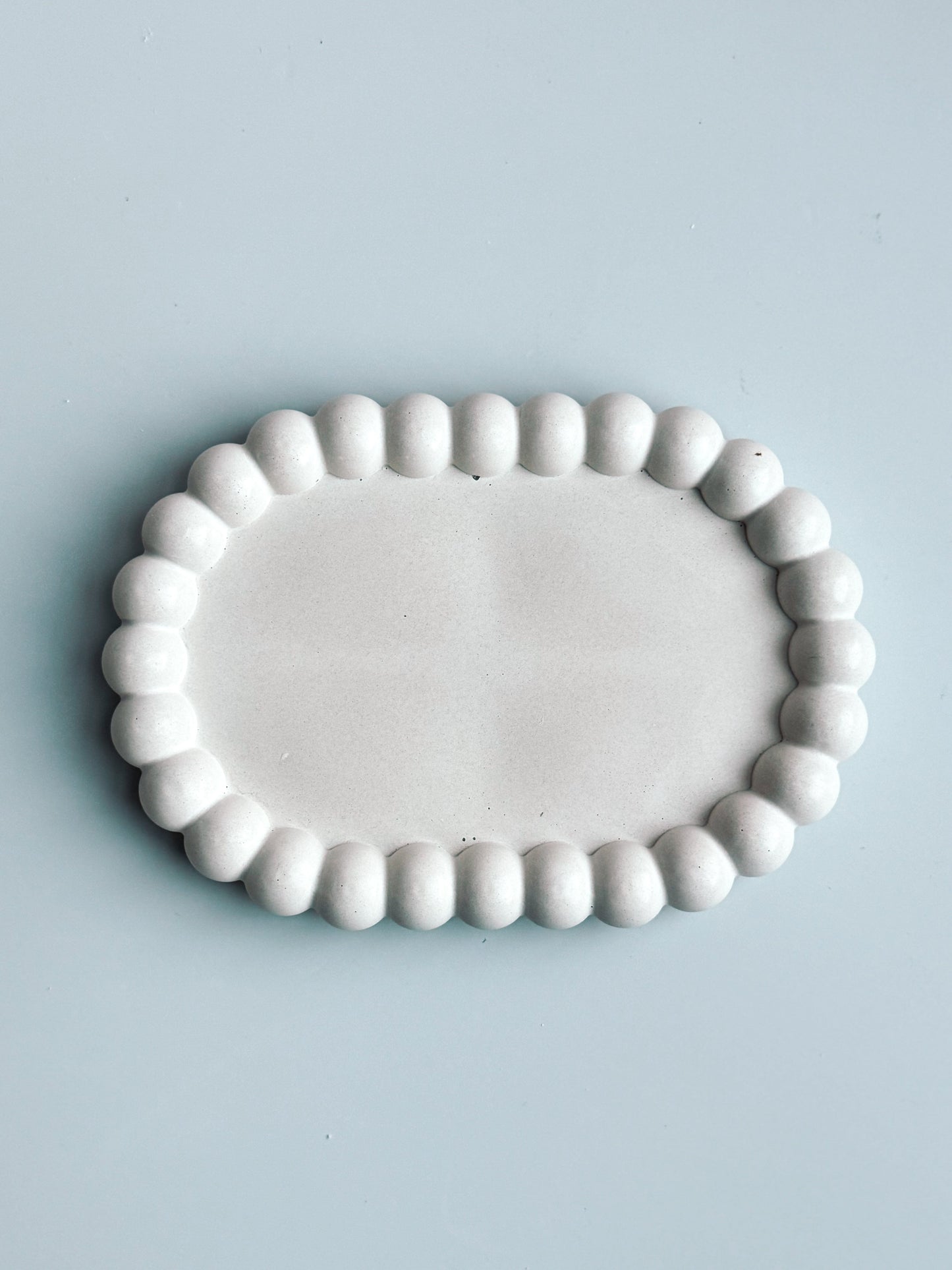 Farmhouse Trinket Tray | Handmade Concrete Candle Holder | Modern Home Decor | The Gift Gala Shop Candle Co. candle holder The Gift Gala Shop Candle Co.