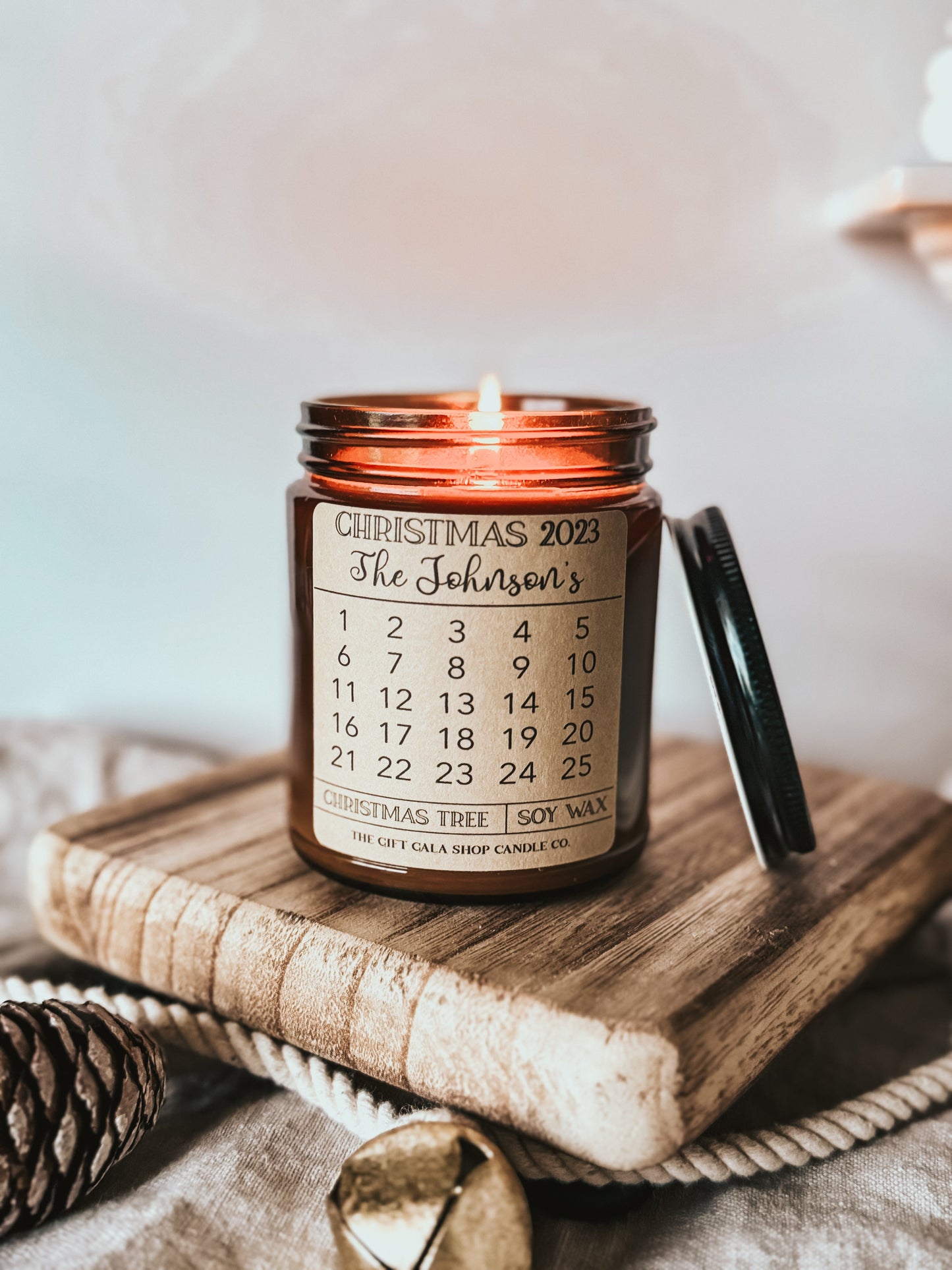 Our First Christmas Soy Candle Gift | Christmas Housewarming Candle | Advent Calendar Thegiftgalashop