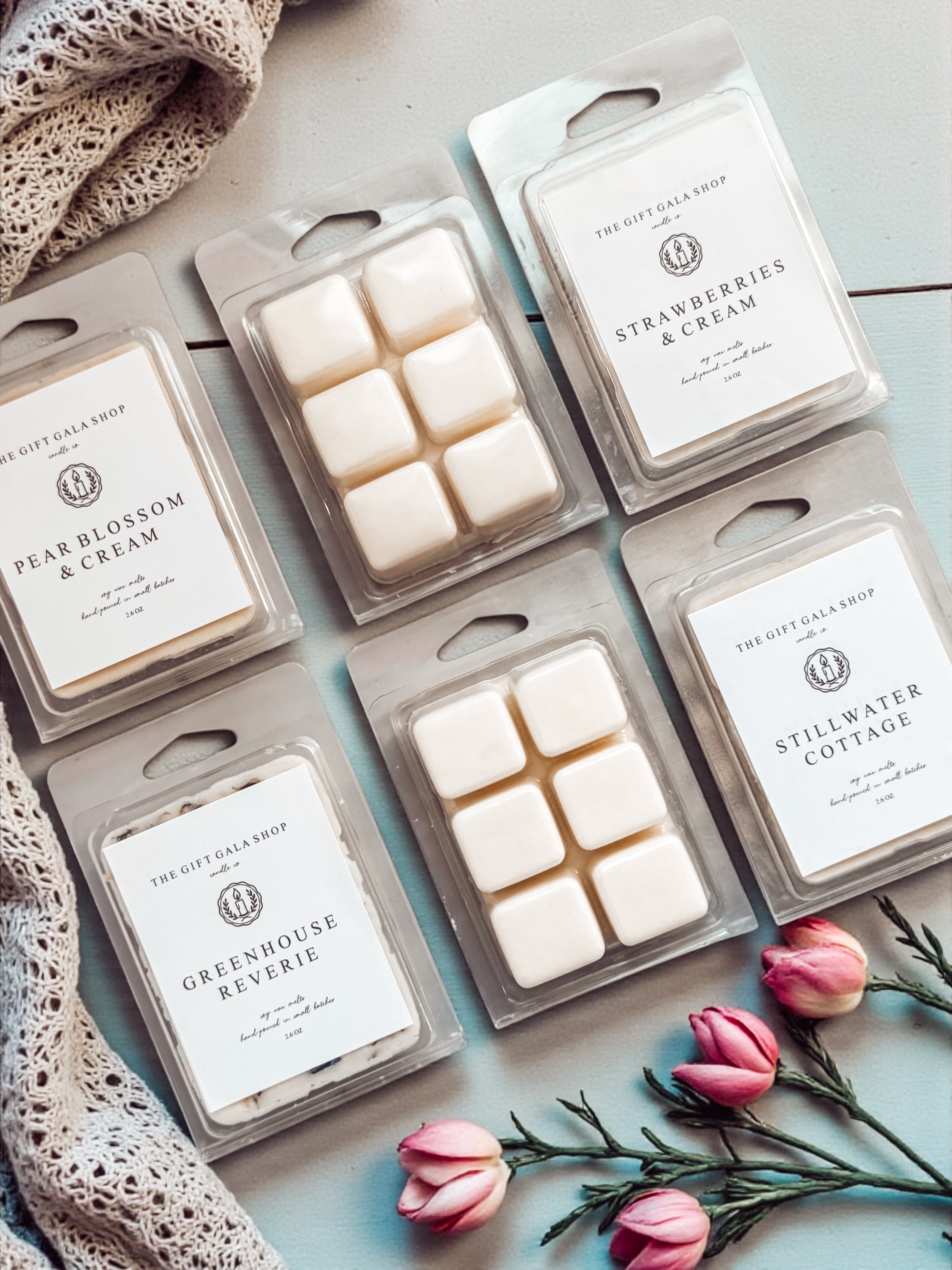 Spring Soy Wax Melts | Non-Toxic Wax Tarts | Fresh & Calming Home