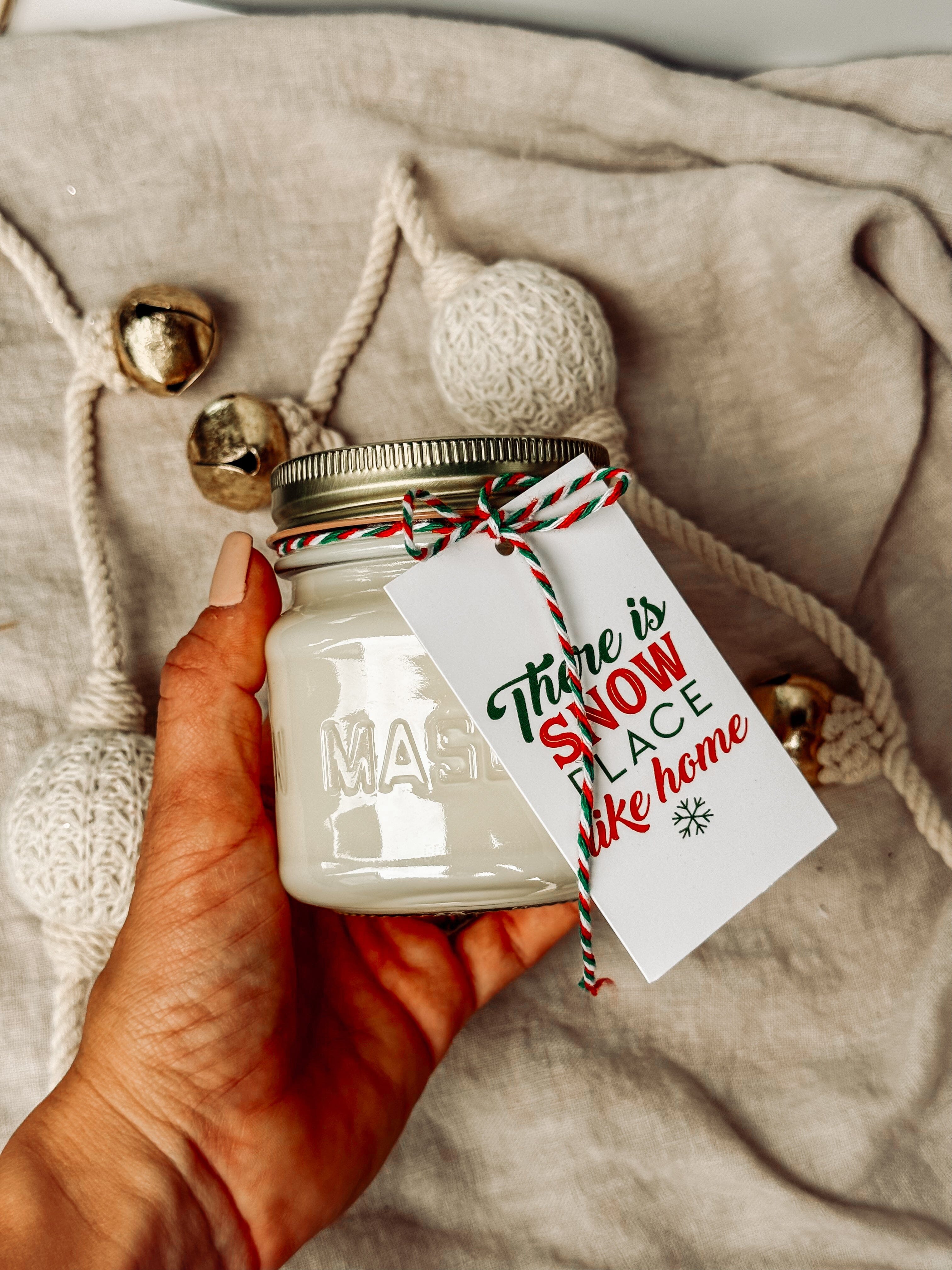 Funny 9oz Soy Wax Christmas Candle Holiday Gift Idea For Your