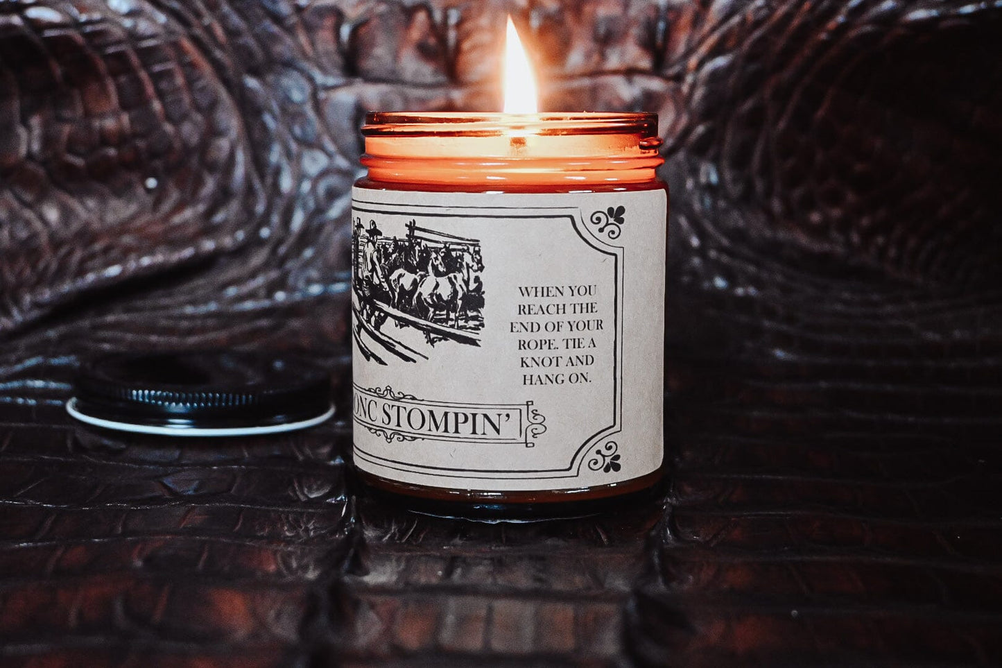 “Bronc Stompin” Heritage Collection Soy candle Thegiftgalashop