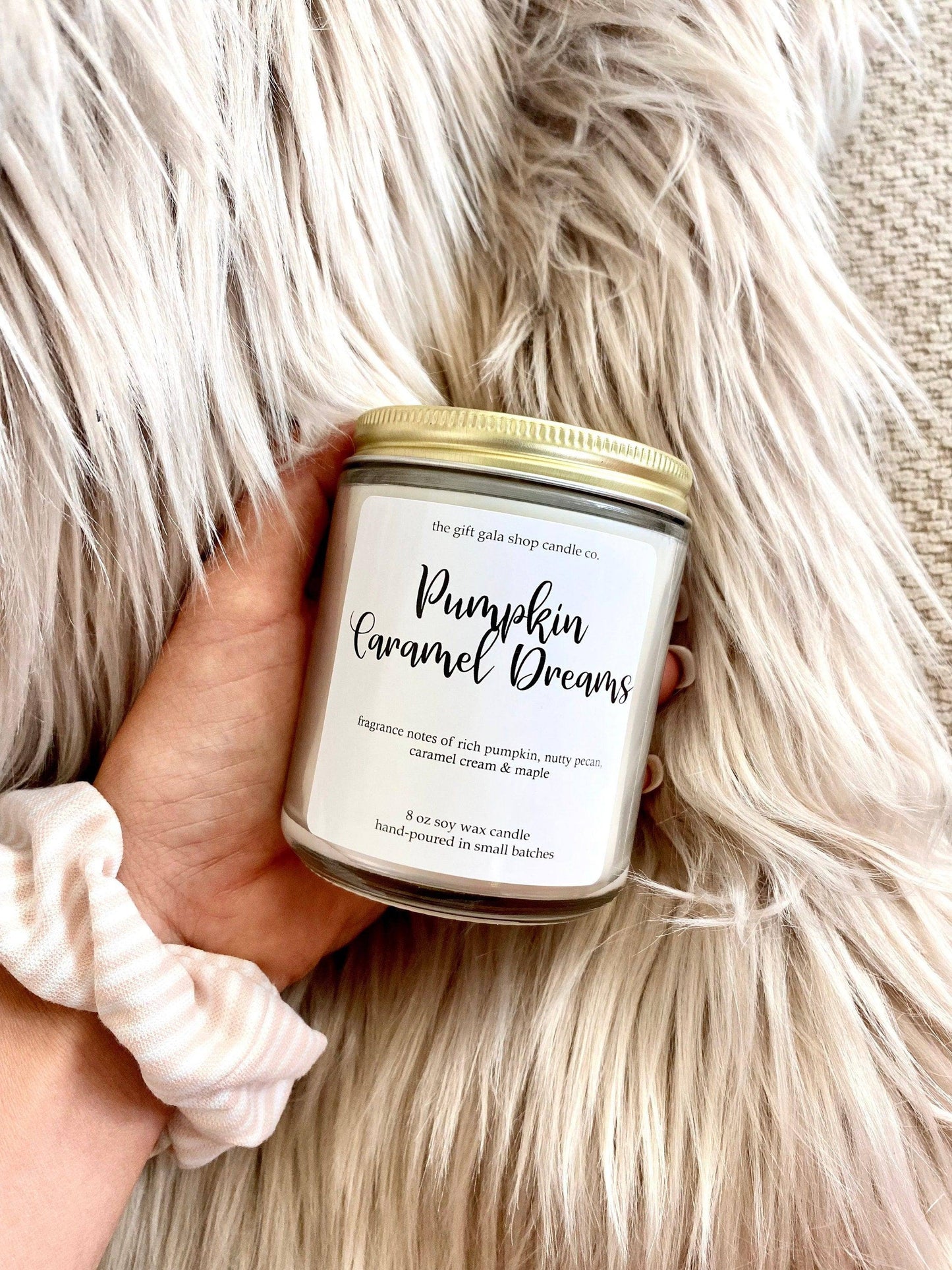 Fall Soy Candles | Dye Free & Hand Poured | Choose Scent Thegiftgalashop