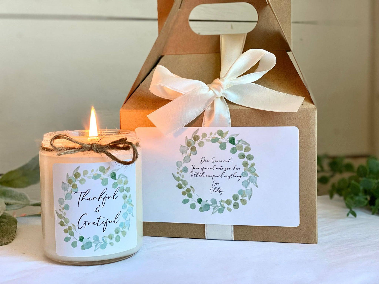 Grateful & Thankful Gift Box | Appreciation Spa Gift Set Thegiftgalashop