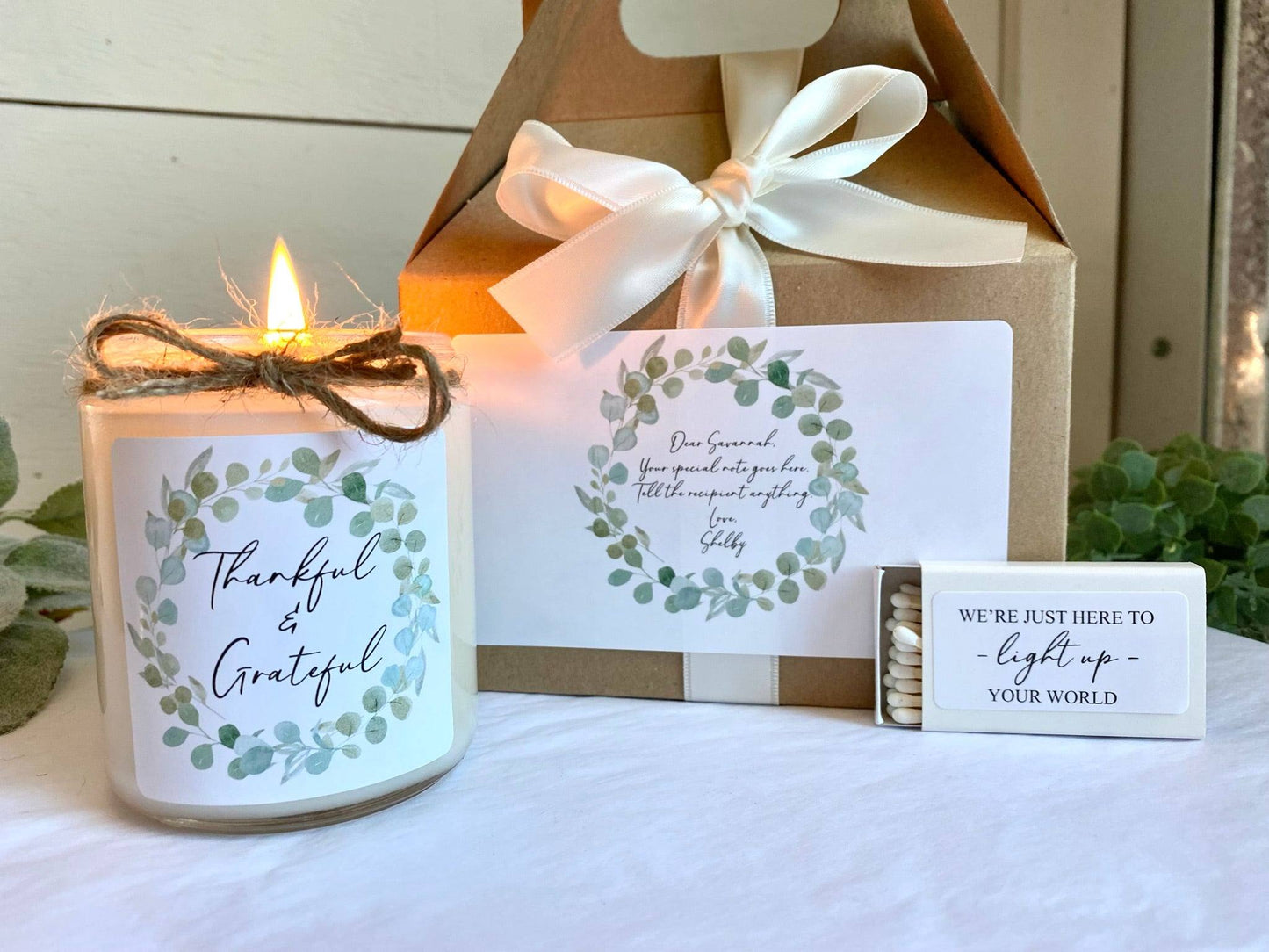 Grateful & Thankful Gift Box | Appreciation Spa Gift Set Thegiftgalashop
