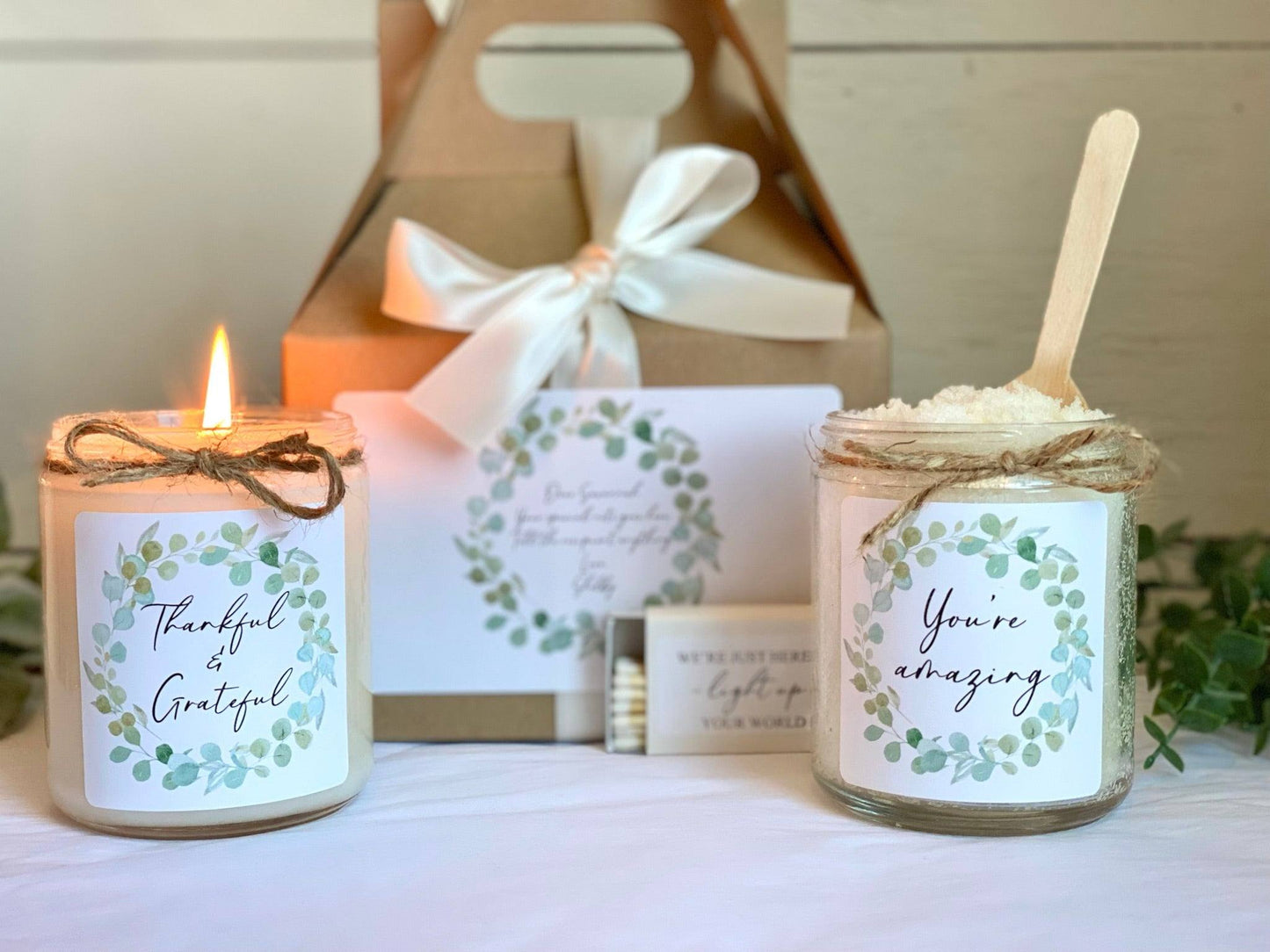 Grateful & Thankful Gift Box | Appreciation Spa Gift Set Thegiftgalashop