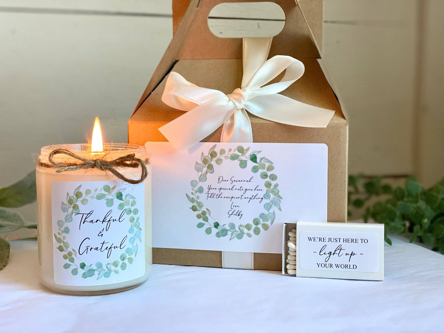 Grateful & Thankful Gift Box | Appreciation Spa Gift Set Thegiftgalashop