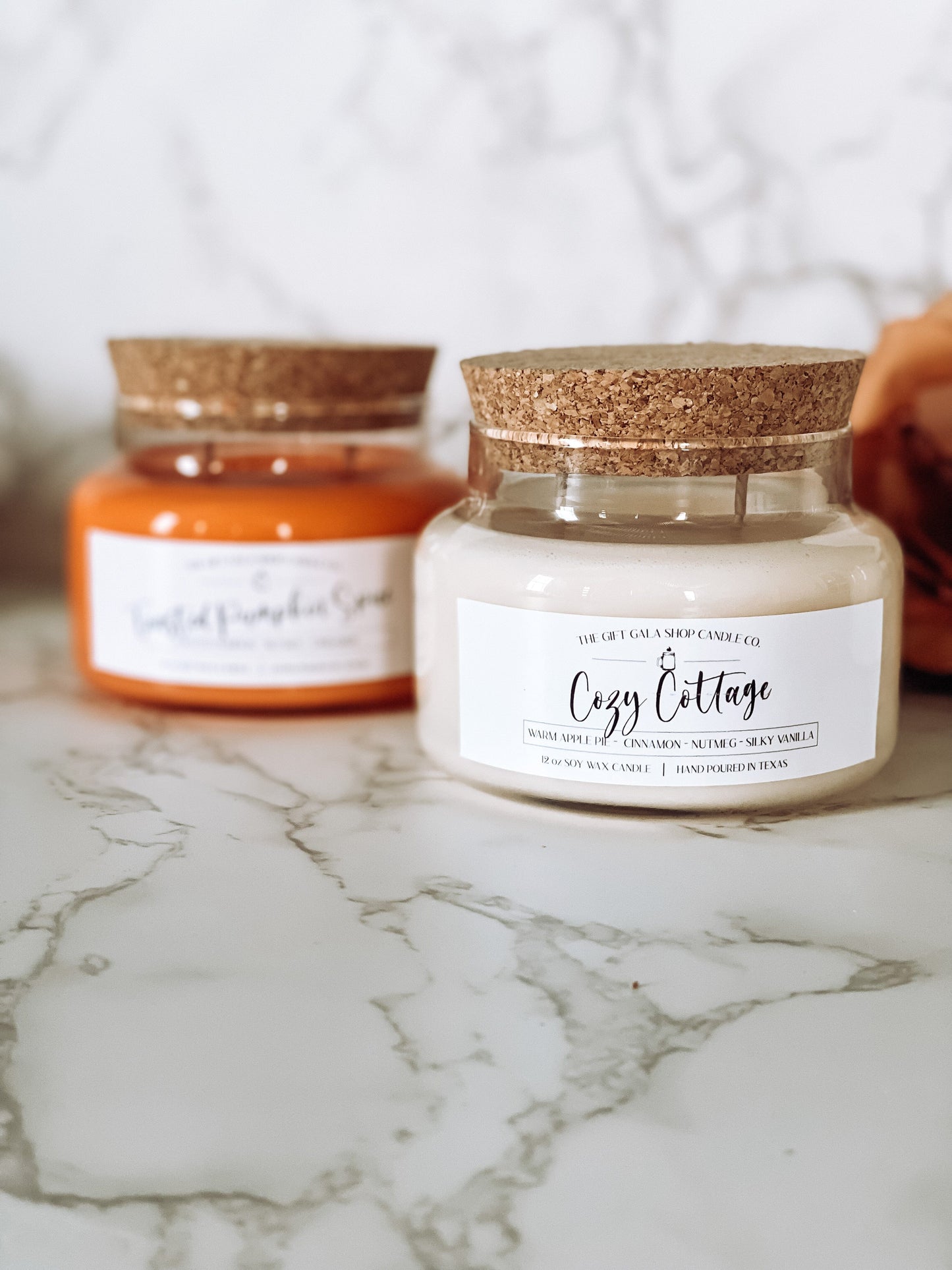 Harvest Apothecary Soy Candle | Fall Colored Candle | Double Wick Toxin Free Candle Thegiftgalashop