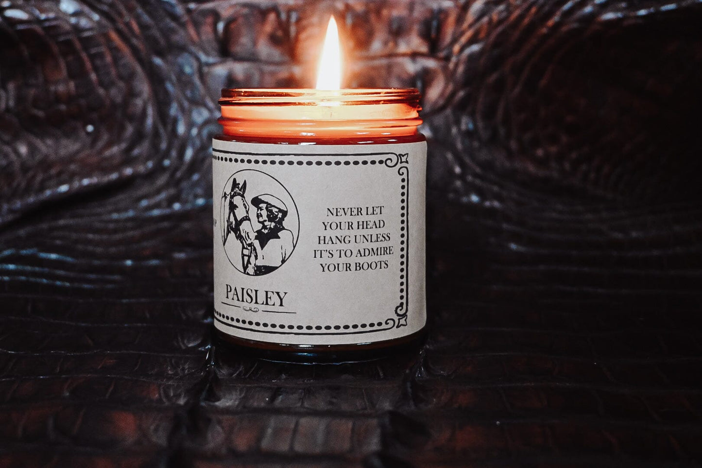 “Paisley” Heritage Collection Soy candle Thegiftgalashop
