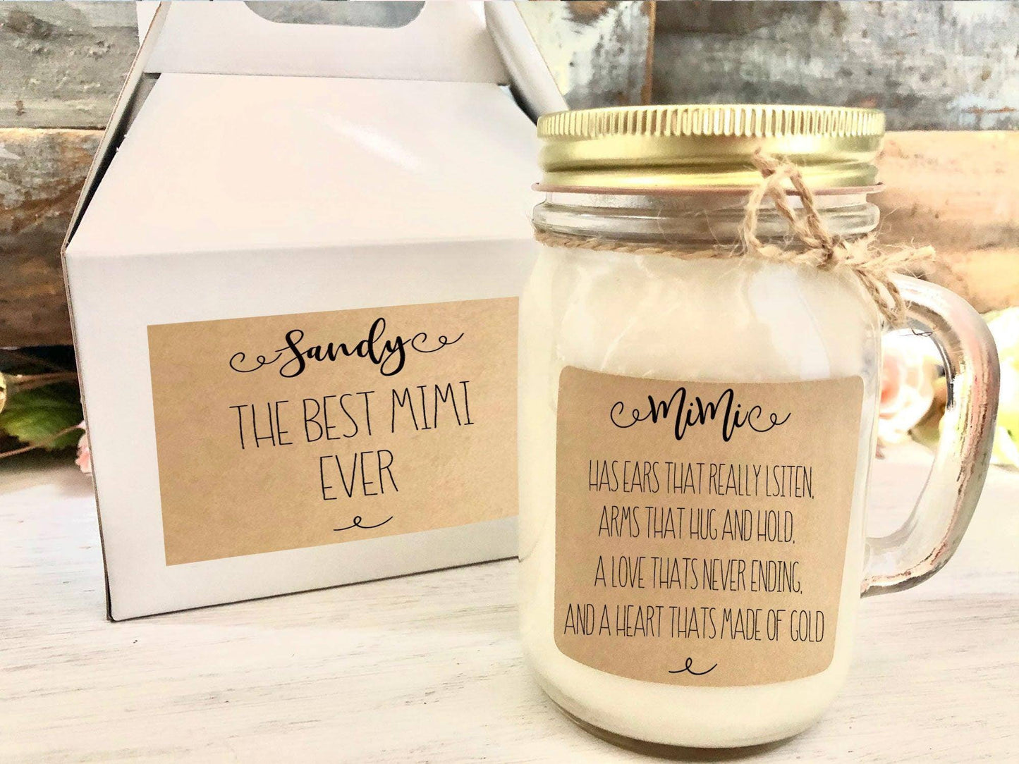 The Best Mimi Gift | Personalized Gift for Mimi | Gift For Grandma Thegiftgalashop