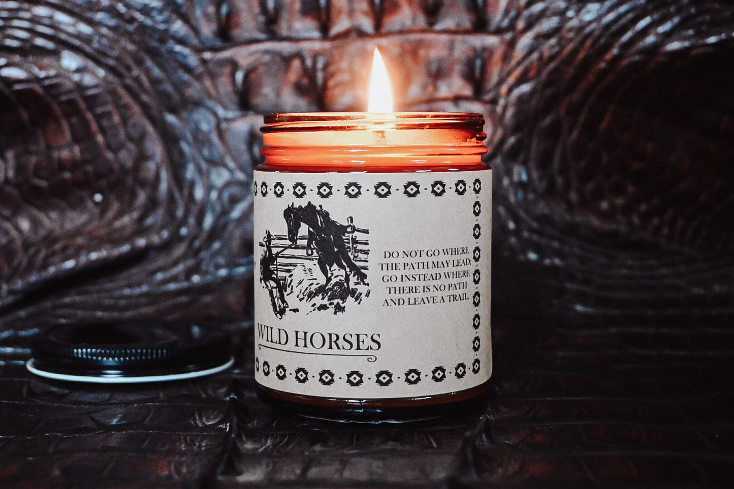“Wild Horses” Heritage Collection Soy candle Thegiftgalashop