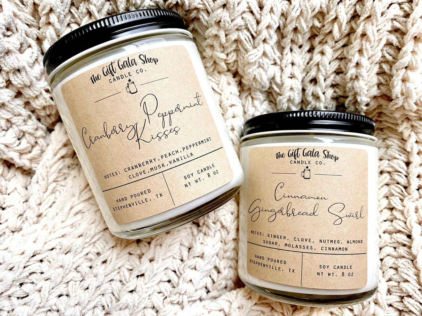 Winter Soy Candles | Choose Scent Thegiftgalashop