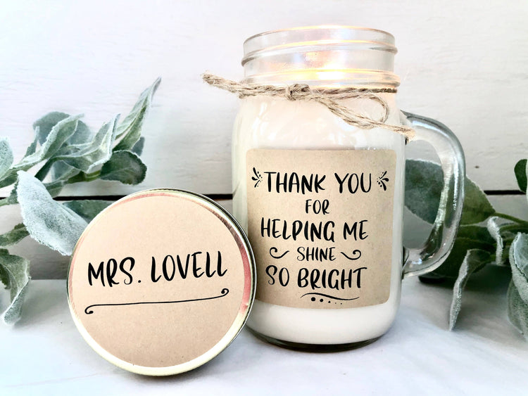 Personalized Candles