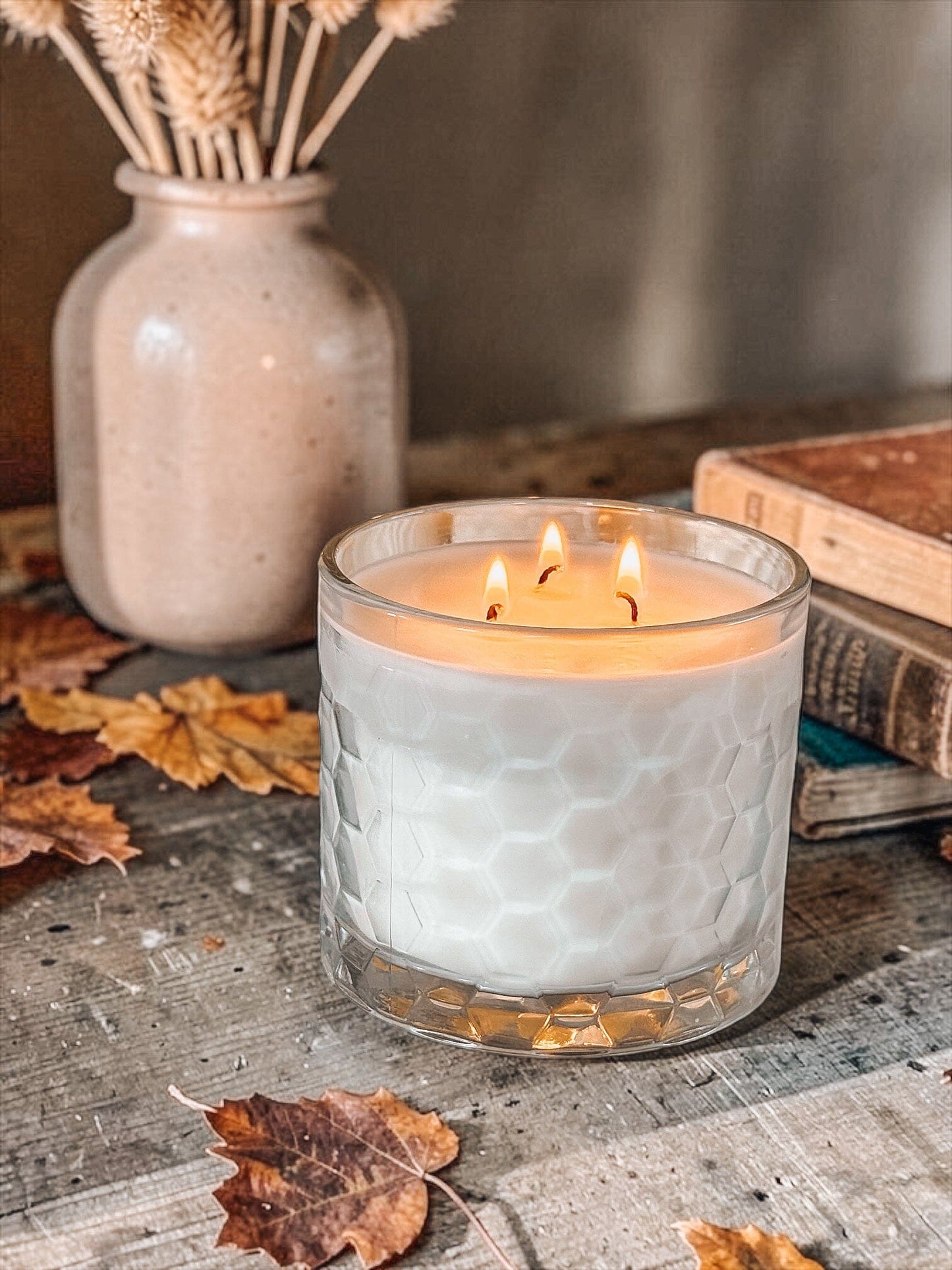 3 Wick Halloween Candles | Nontoxic Soy Candle | Spooky Fall Scents | Vintage Halloween Home Décor The Gift Gala Shop Candle Co. 