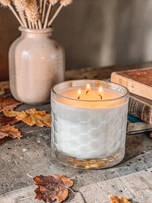 3 Wick Halloween Candles | Nontoxic Soy Candle | Spooky Fall Scents | Vintage Halloween Home Décor The Gift Gala Shop Candle Co. 