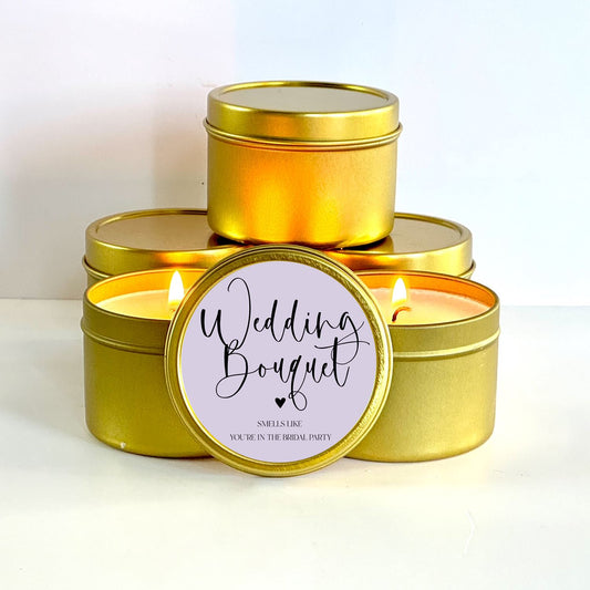 Bridesmaid Proposal Gift | Smells Like You're In The Bridal Party Candle Candle Favors The Gift Gala Shop Candle Co.