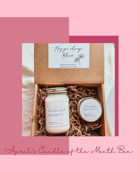 Cozy Candle Box - Monthly Candle Subscription Club Soy candle Thegiftgalashop