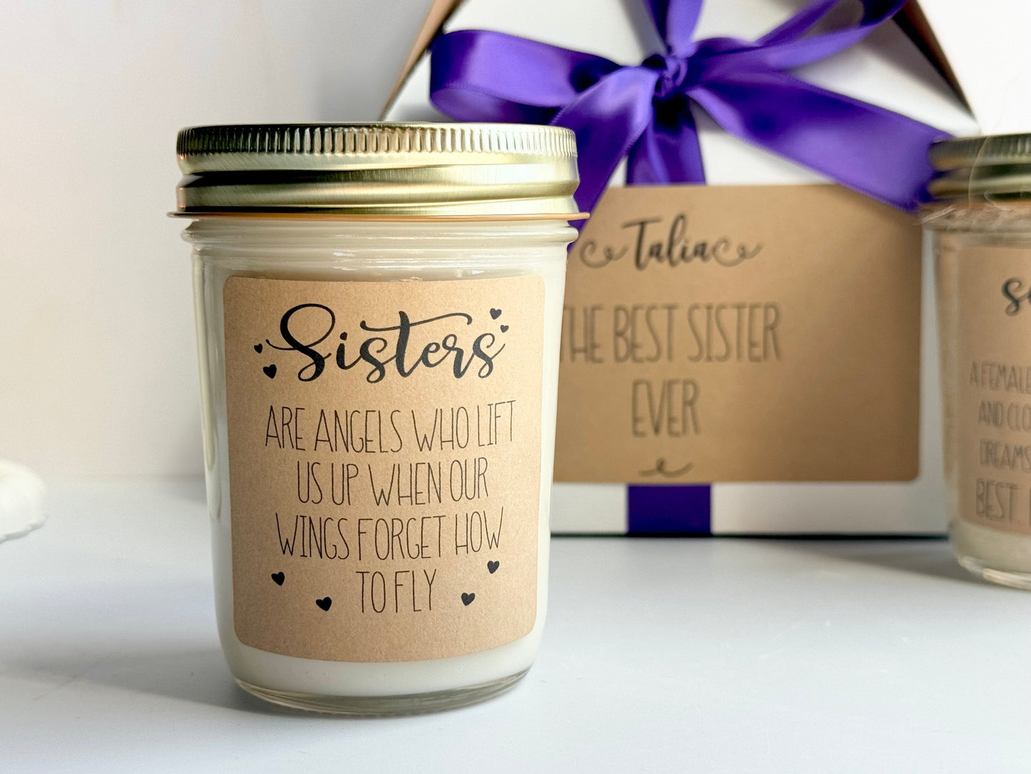 Custom Sister Spa Gift Set | Best Sister Ever Gift Box | Sister Holiday Gift Thegiftgalashop 