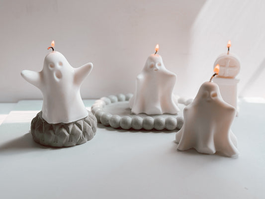 Ghouls & Ghosts Decorative Candles for Halloween | Halloween Soy Candles | The Gift Gala Shop Candle Co. Decorative Candle The Gift Gala Shop Candle Co.