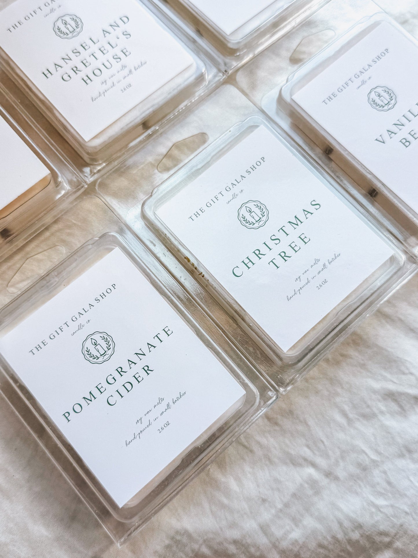 Holiday & Winter Natural Soy Wax Melts | Choose Scent Soy Wax Tarts wax melts Thegiftgalashop 