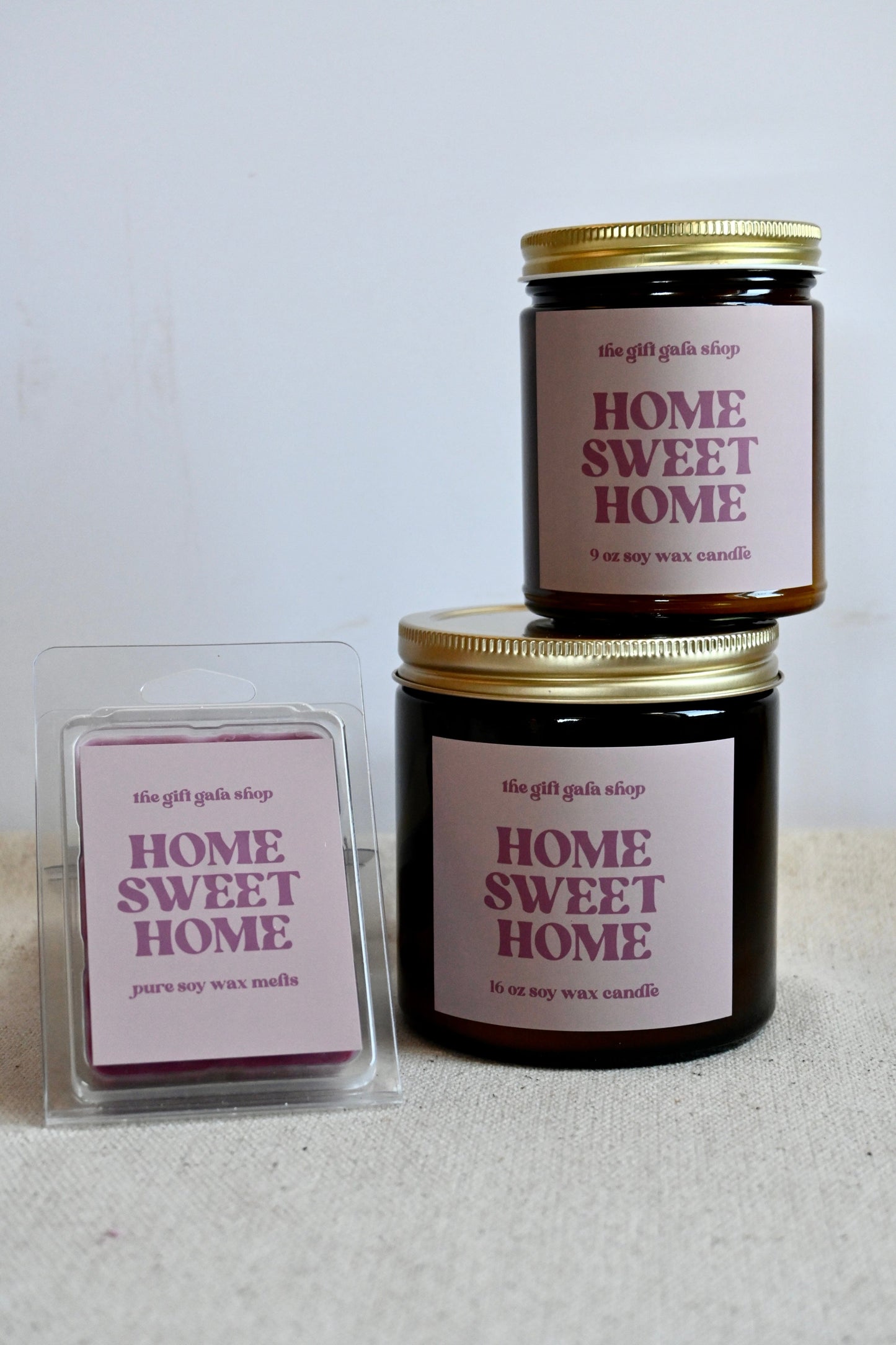 Home Sweet Home 16 oz Scented Candle | Large Handmade Soy Candle | Spring Candles The Gift Gala Shop Candle Co. 