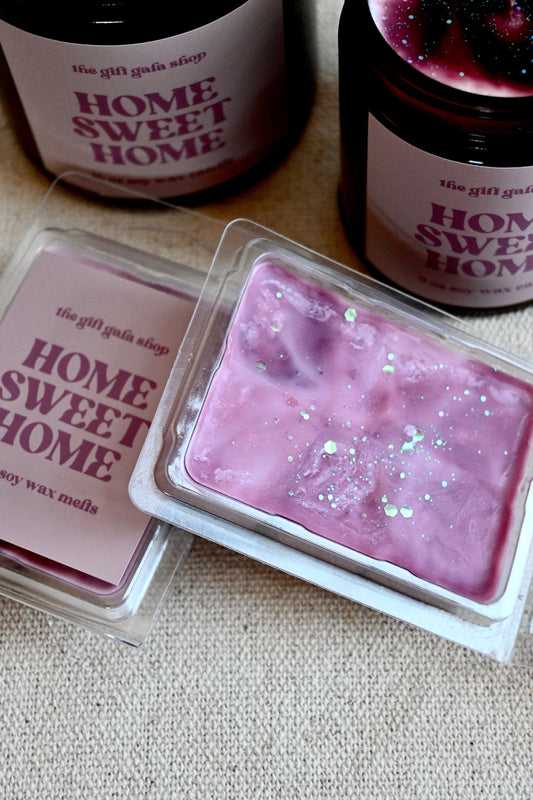 Home Sweet Home Soy Wax Melts | Handmade Wax Tarts | Non Toxic Spring Fragrance The Gift Gala Shop Candle Co. 