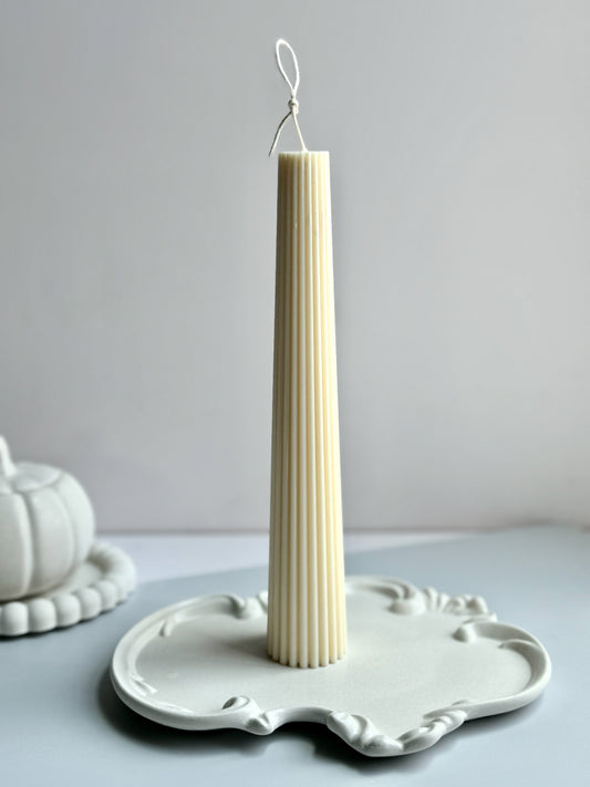 Jessabell Pillar Soy Candle| Neutral Home Decor | The Gift Gala Shop Candle Co. Decorative Candle The Gift Gala Shop Candle Co. 