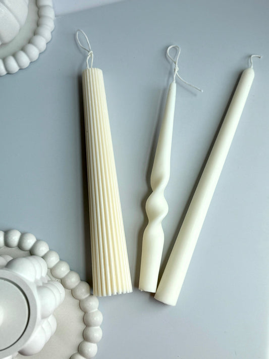 Jessabell Pillar Soy Candle| Neutral Home Decor | The Gift Gala Shop Candle Co. Decorative Candle The Gift Gala Shop Candle Co.