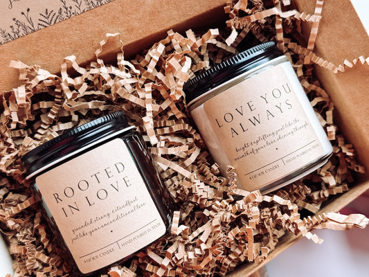 Mother's Day Candle Gift Box | Mom Candle Set of 3 | Personalized Candle Gift Set The Gift Gala Shop Candle Co.