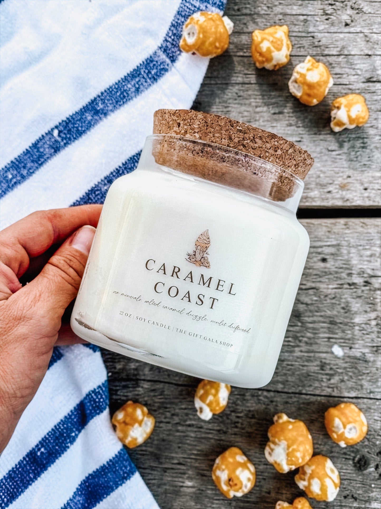 PRE-ORDER 22 oz Summer Carnival Soy Candles | Summerween Apothecary Jar Candle | Non-Toxic Luxury Candle | Beachy Bakery & Boardwalk Scents | Mid-Summer Sweets The Gift Gala Shop Candle Co. 
