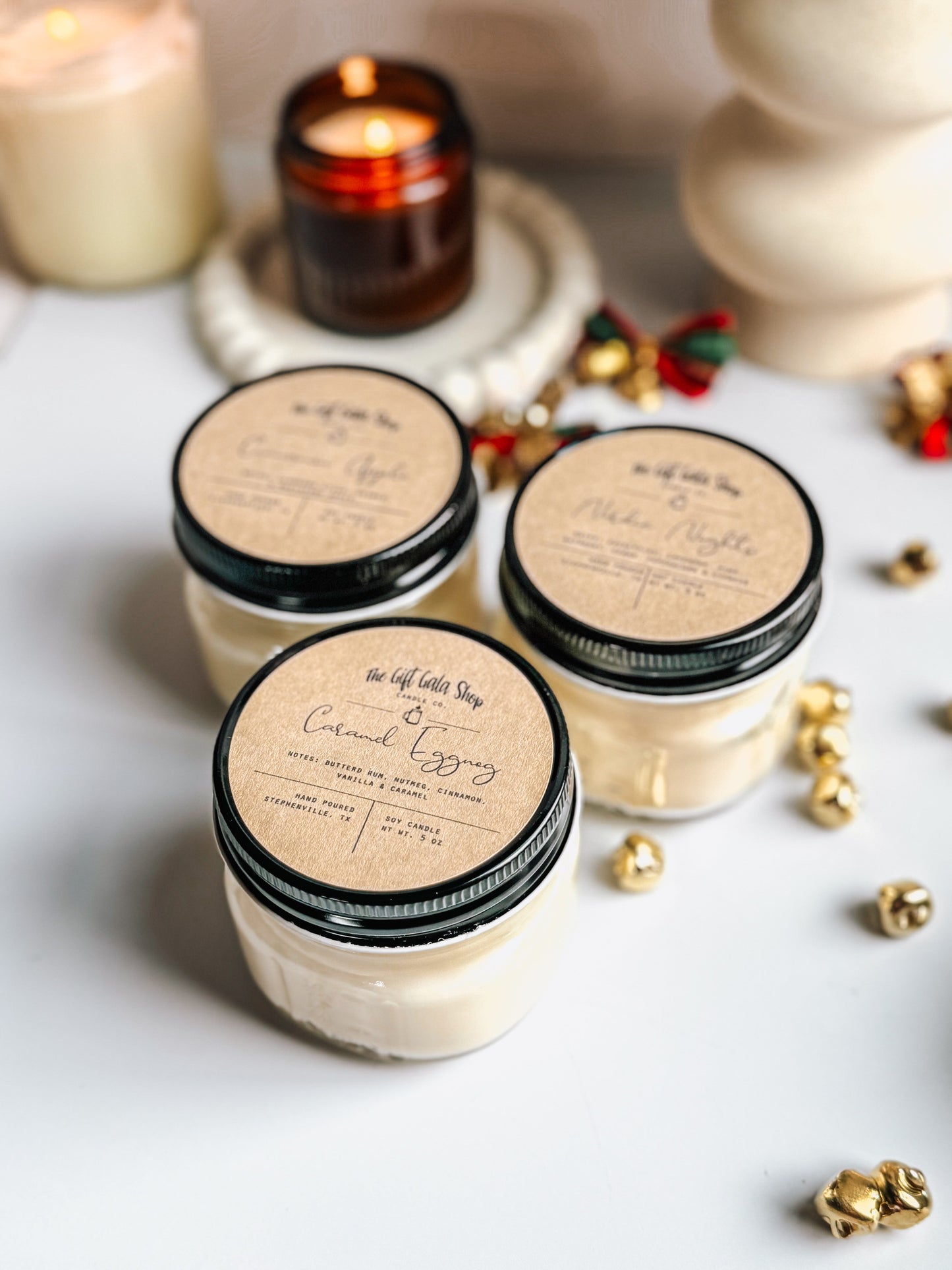 SALE 5 oz Winter Soy Candles Thegiftgalashop 