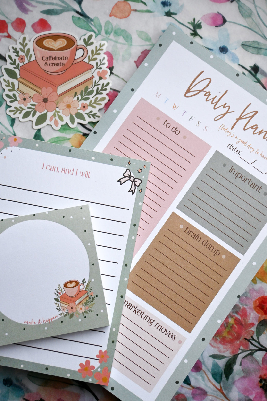 Small Business Daily Planner Notepad 8