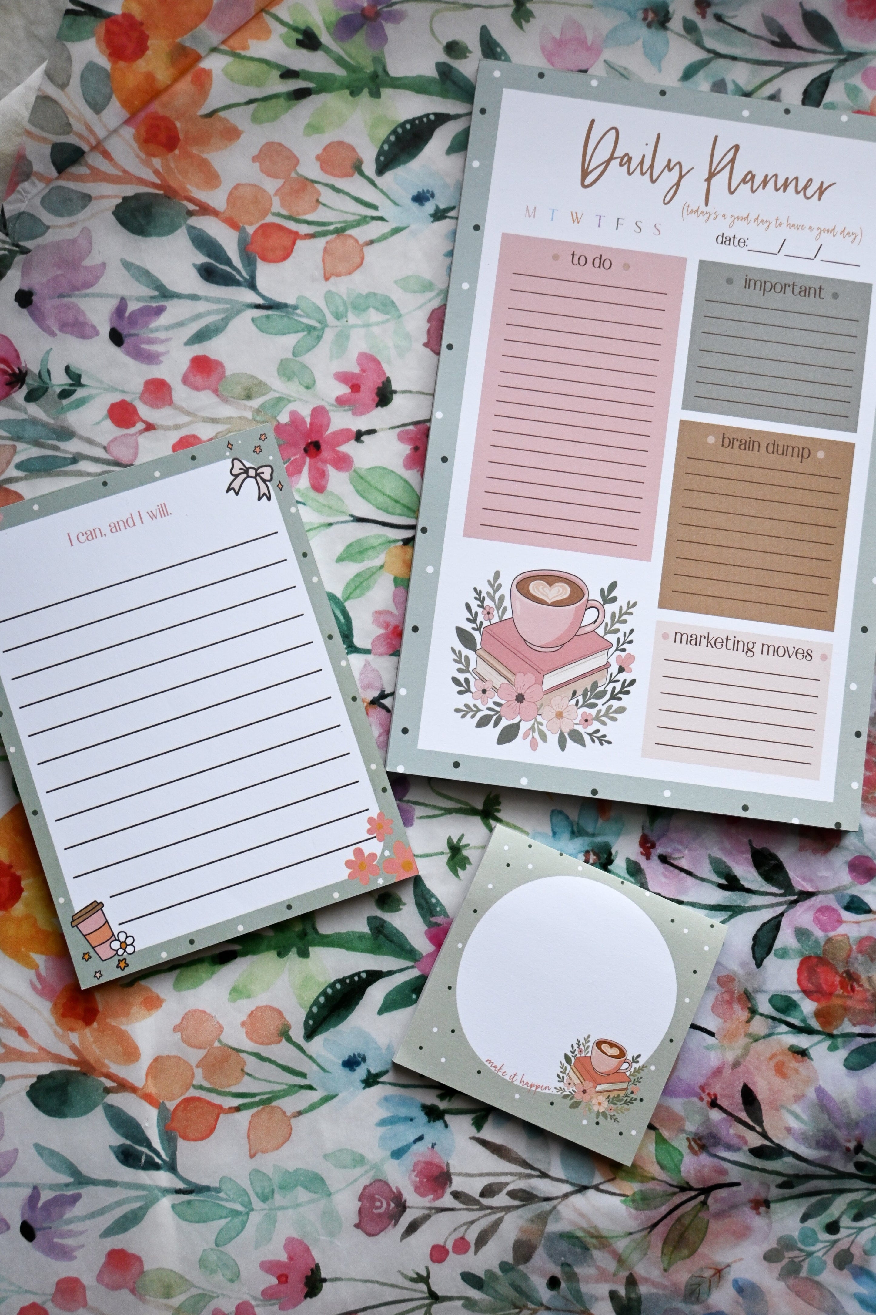 Small Business Daily Planner Notepad 8