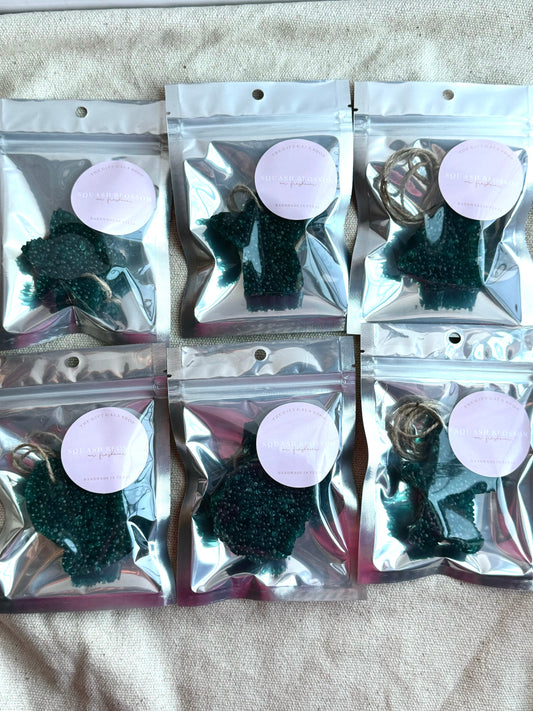 Squash Blossom Car Freshies | Air Freshener | Christmas Car Freshener The Gift Gala Shop Candle Co.