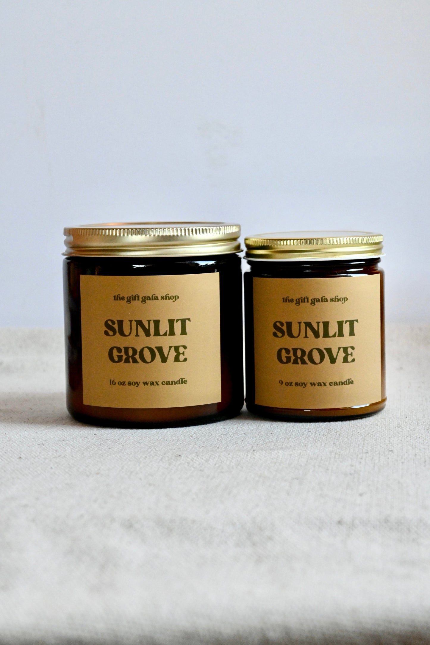 Sunlit Grove 16 oz Soy Candle | Handmade Spring Candles | Citrus Scented Candle The Gift Gala Shop Candle Co. 