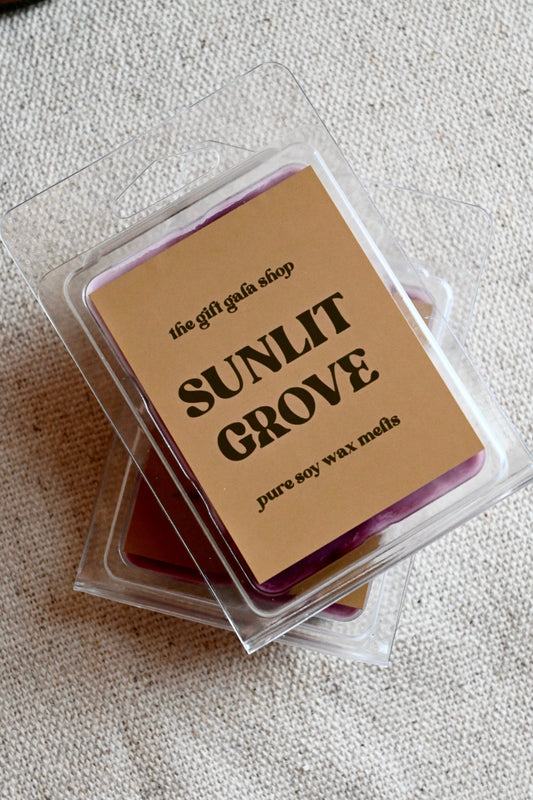 Sunlit Grove Soy Wax Melts | Spring Home Fragrance | Flameless Citrus Scented Fragrance The Gift Gala Shop Candle Co. 