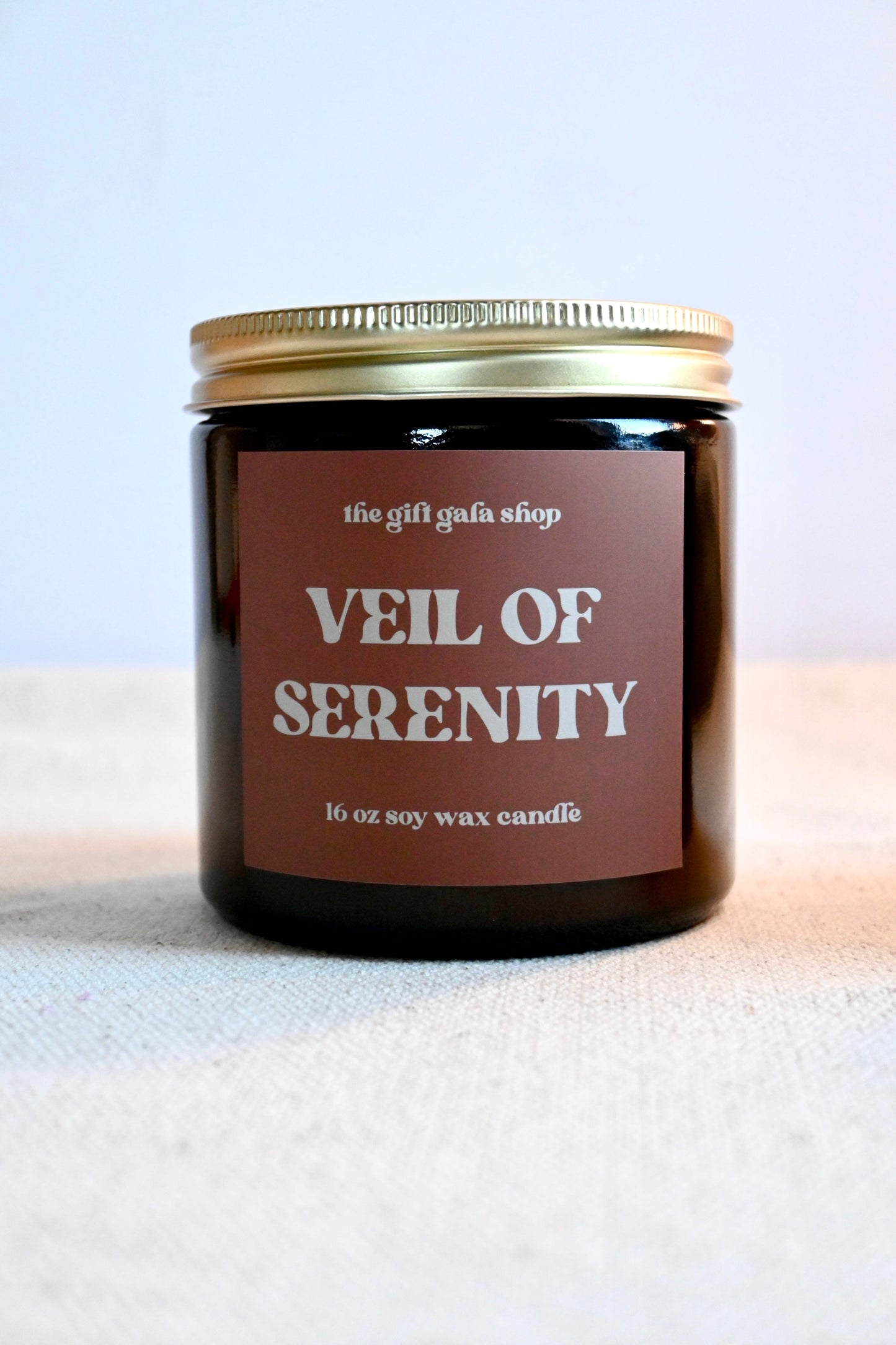 Veil of Serenity 16 oz Scented Candle | Handmade Soy Candle | Spring Candles The Gift Gala Shop Candle Co. 