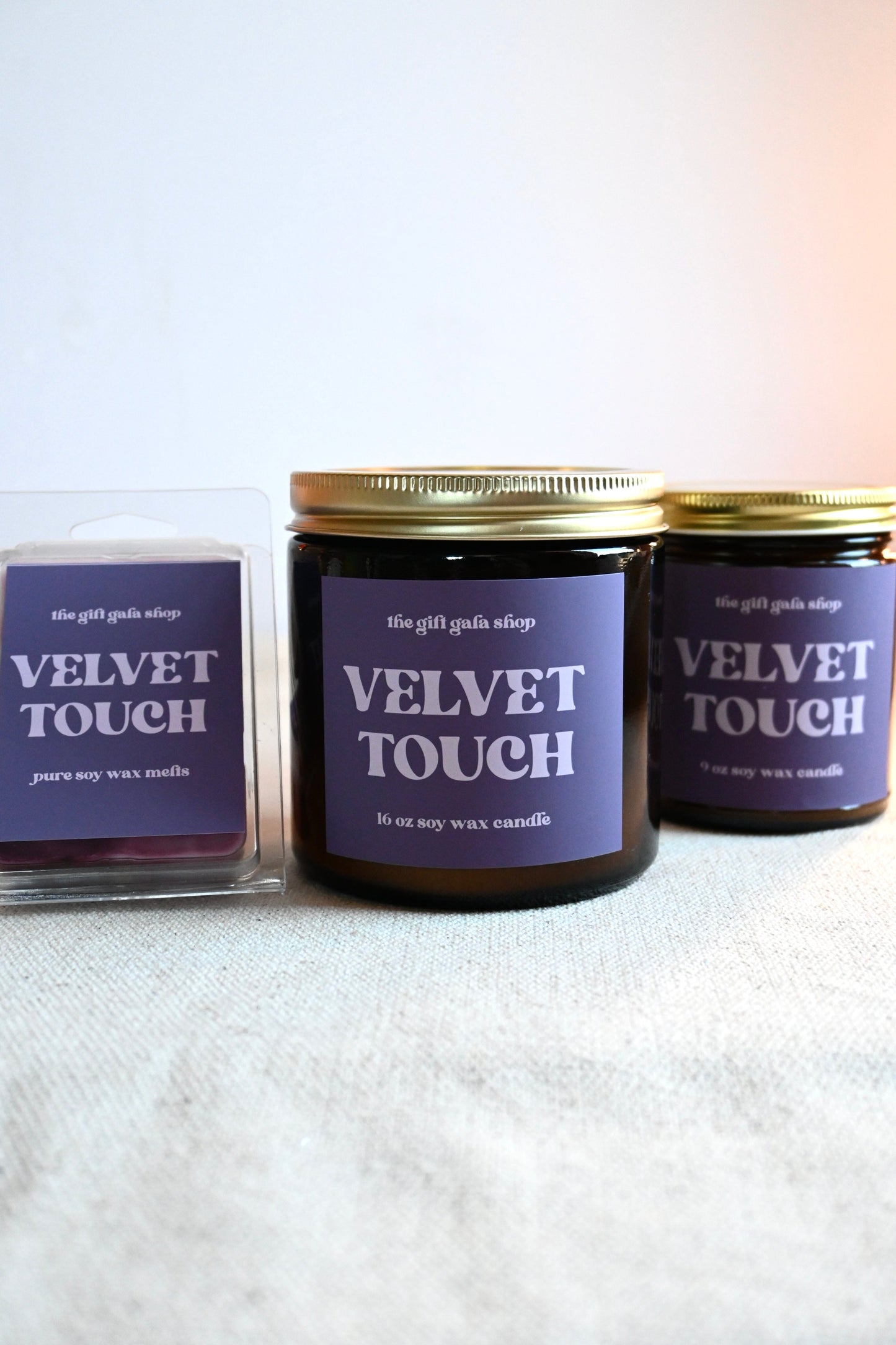 Velvet Touch 16 oz Scented Candle | Handmade Soy Candle | Spring Candles The Gift Gala Shop Candle Co. 