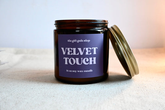 Velvet Touch 16 oz Scented Candle | Handmade Soy Candle | Spring Candles The Gift Gala Shop Candle Co. 