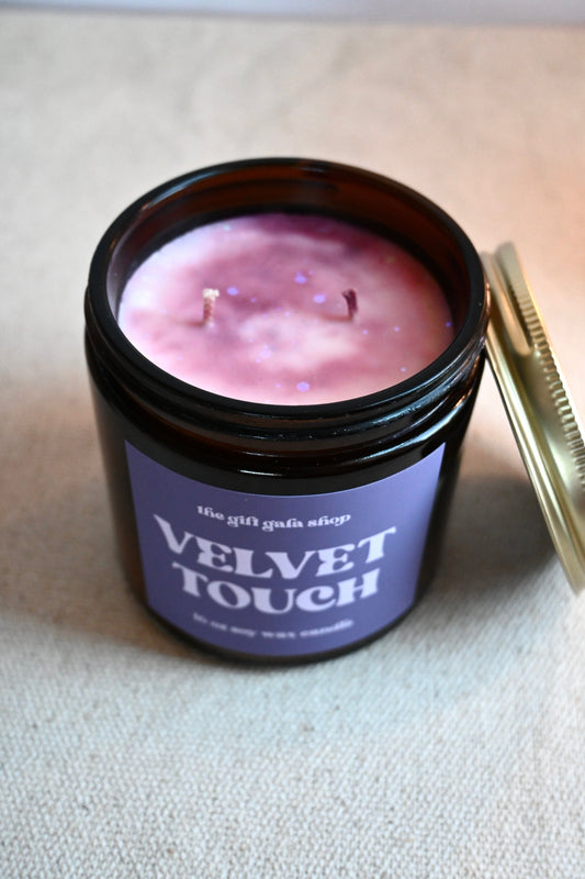 Velvet Touch 16 oz Scented Candle | Handmade Soy Candle | Spring Candles The Gift Gala Shop Candle Co. 