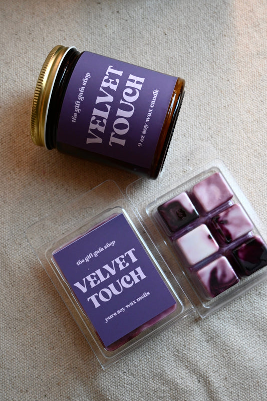 Velvet Touch 16 oz Scented Candle | Handmade Soy Candle | Spring Candles The Gift Gala Shop Candle Co. 