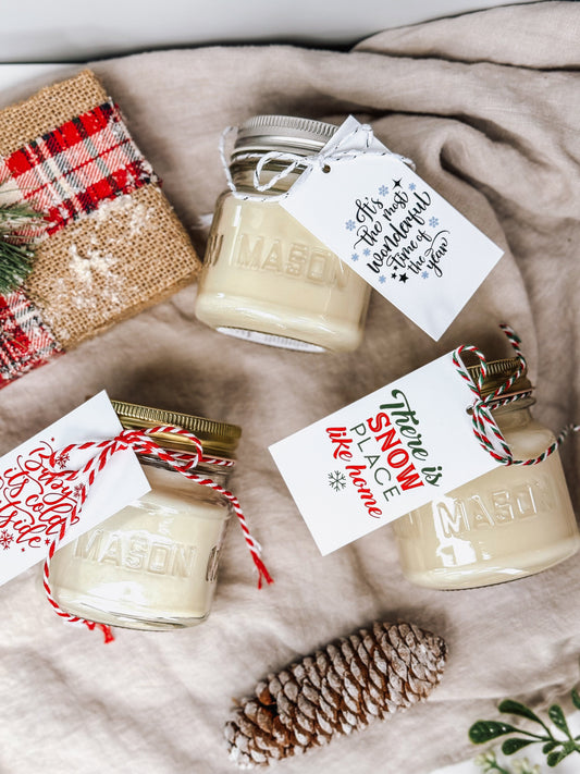 Vintage Holiday Soy Candles | Choose Scent Thegiftgalashop