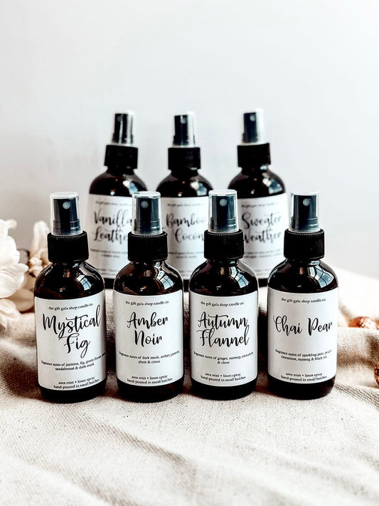 Wholesale Linen Spray Order Form | Bulk Non Toxic Car Spray | Farmhouse Bathroom Spray Linen Spray The Gift Gala Shop Candle Co.