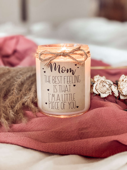 Best Mom Ever Candle Gift Set | Personalized Gift for Mom Thegiftgalashop 